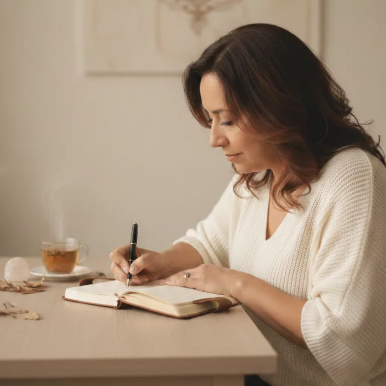 Brenda Dra. Rios escribiendo en un journal